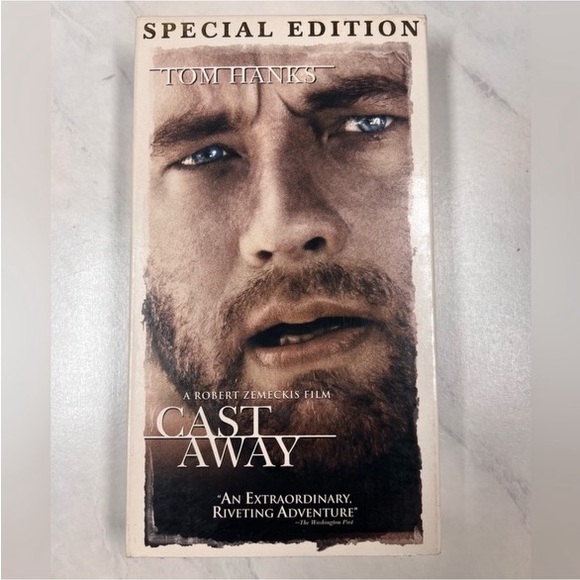 EUC Cast Away (2000) VHS - Picture 2 of 5